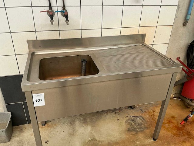 Rvs spoeltafel - afbeelding 3 van  3