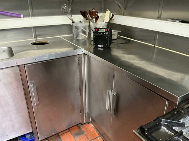 Rvs spoeltafel - afbeelding 1 van  4