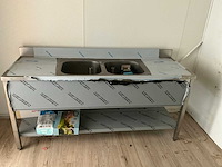 Rvs spoeltafel - afbeelding 1 van  4
