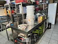 Rvs tafel + opzetstuk - afbeelding 4 van  6