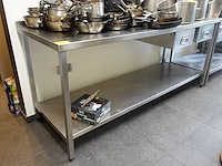 Rvs tafel - afbeelding 2 van  2