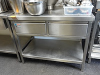 Rvs tafel - afbeelding 1 van  2