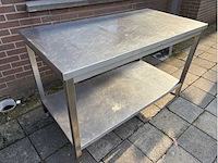 Rvs tafel - afbeelding 2 van  2