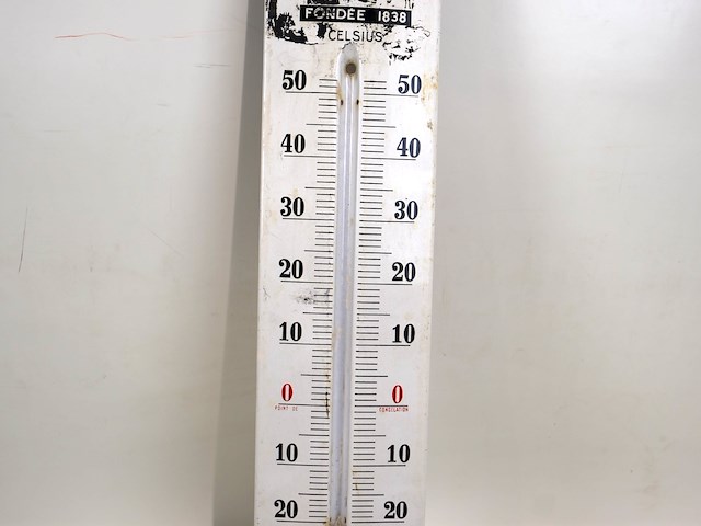 Rvs thermometer emaille - afbeelding 3 van  9