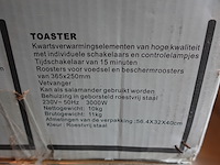 Rvs toaster pro star - afbeelding 2 van  4