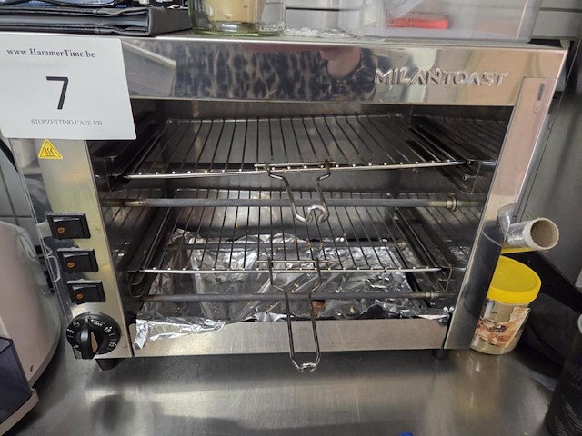 Rvs tostigrill milan toast - afbeelding 1 van  4