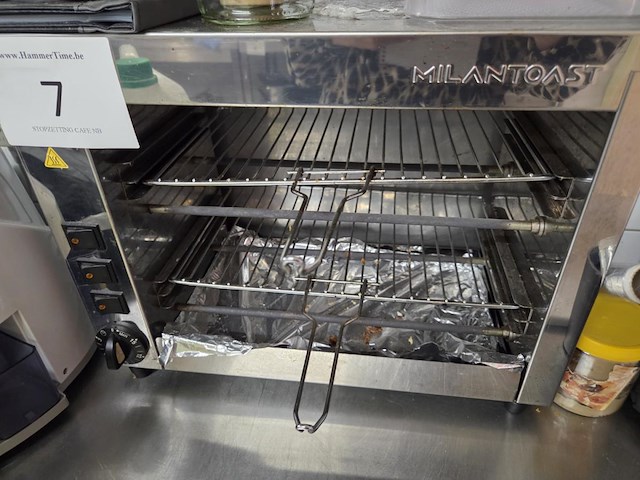Rvs tostigrill milan toast - afbeelding 3 van  4