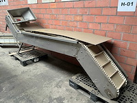 Rvs transportband - afbeelding 1 van  4