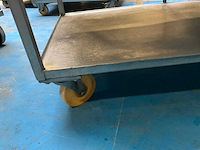 Rvs transportkar (2x) - afbeelding 2 van  6