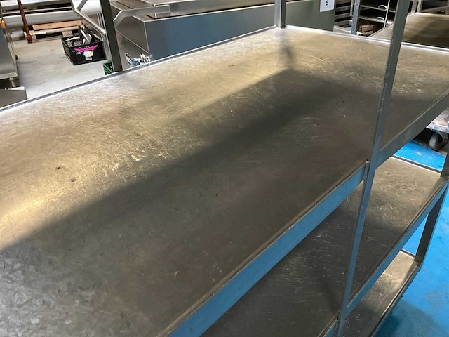 Rvs transportkar (2x) - afbeelding 5 van  6