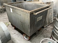 Rvs transportkar - afbeelding 1 van  5