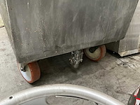 Rvs transportkar - afbeelding 2 van  5
