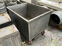 Rvs transportkar - afbeelding 3 van  5