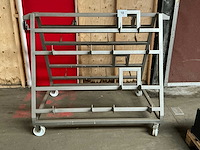 Rvs transportkar - afbeelding 1 van  2