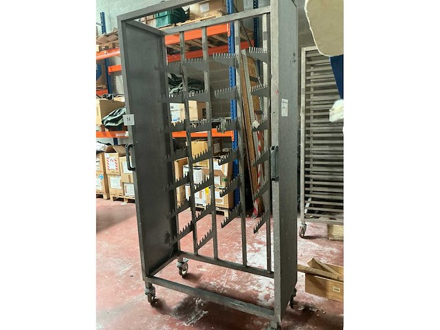 Rvs transportkar - afbeelding 2 van  4