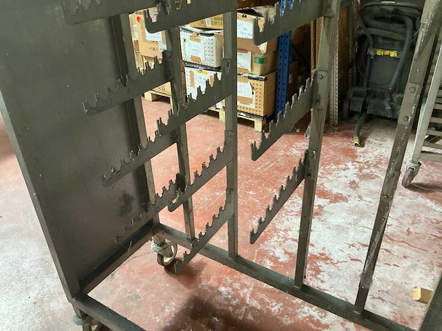 Rvs transportkar - afbeelding 3 van  4