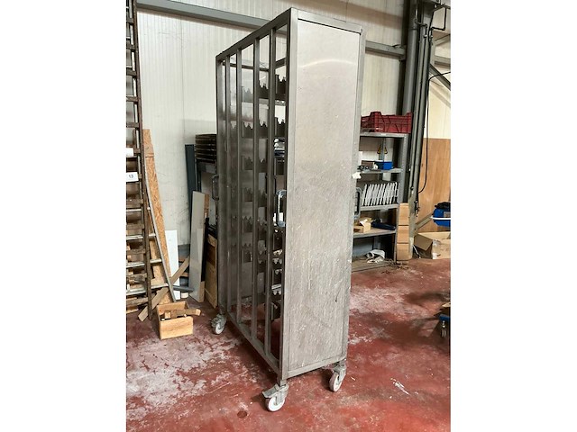 Rvs transportkar - afbeelding 4 van  4