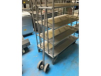 Rvs transportrek (2x) - afbeelding 2 van  8