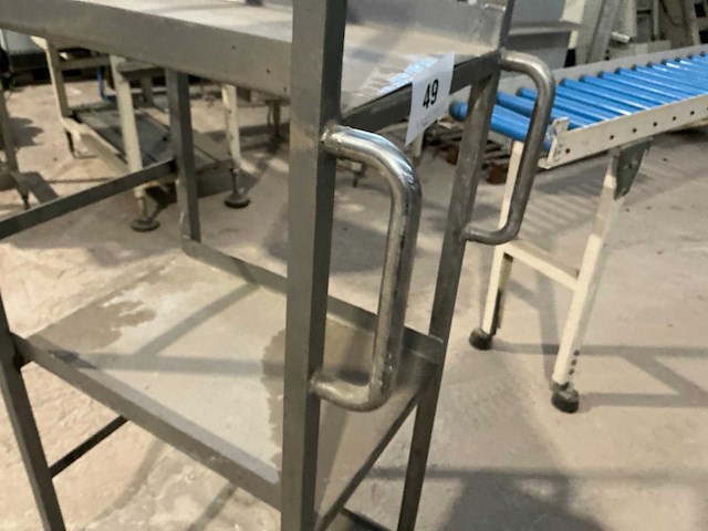 Rvs transportwagen - afbeelding 5 van  6