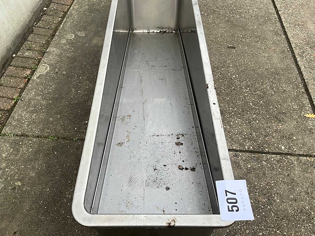 Rvs trog - afbeelding 4 van  7
