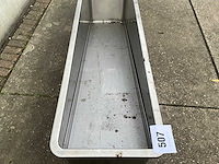 Rvs trog - afbeelding 4 van  7
