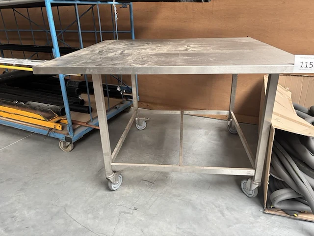 Rvs trolley - afbeelding 1 van  3