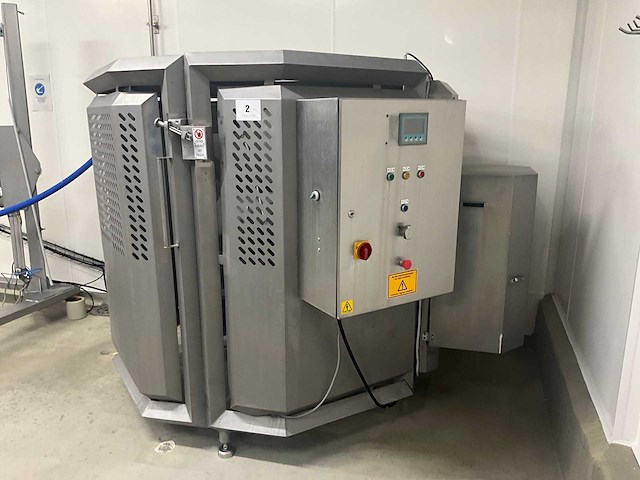 Rvs tumbler voedingsbewerkingsmachine - afbeelding 1 van  8