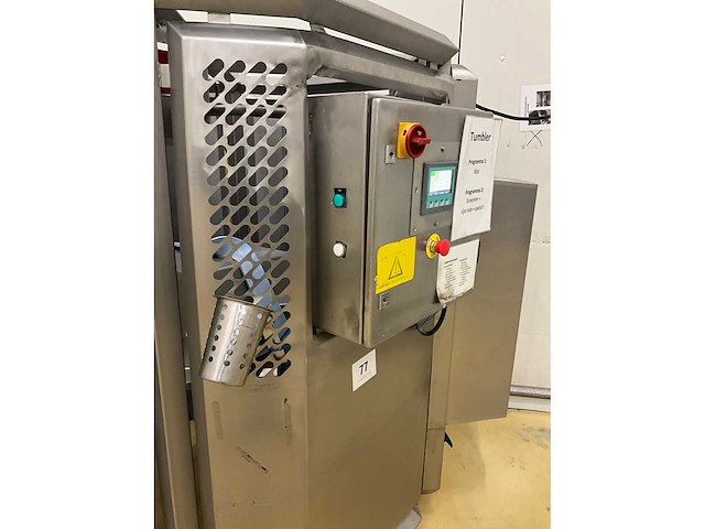 Rvs tumbler voedingsbewerkingsmachine - afbeelding 9 van  21