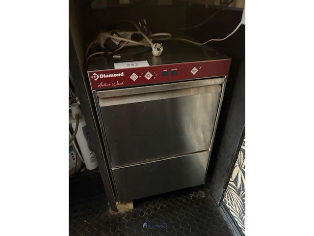 Rvs vaatwasmachine diamond active wash - afbeelding 1 van  4