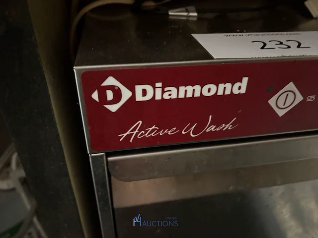 Rvs vaatwasmachine diamond active wash - afbeelding 2 van  4