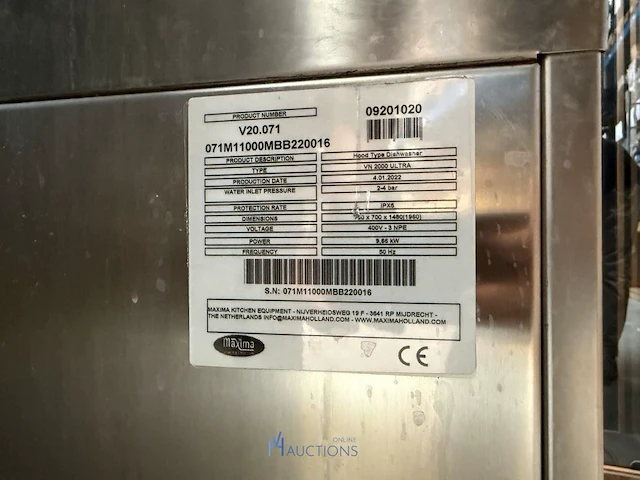 Rvs vaatwasmachine maxima - afbeelding 6 van  6