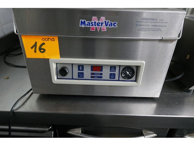 Rvs vacuummachine master vac - afbeelding 3 van  3