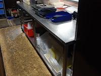Rvs verrijbare tafel - afbeelding 2 van  2