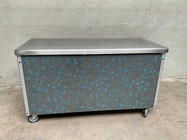 Rvs verrijdbare werktafel - afbeelding 4 van  4