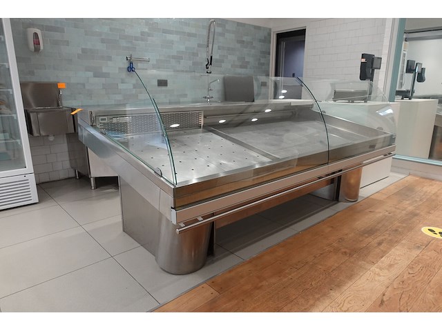 Rvs vitrine koeltoonbank monelletta - afbeelding 2 van  7