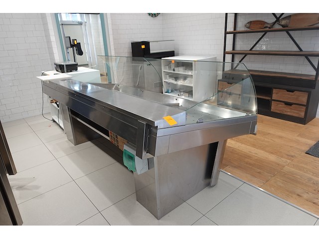 Rvs vitrine koeltoonbank monelletta - afbeelding 3 van  7