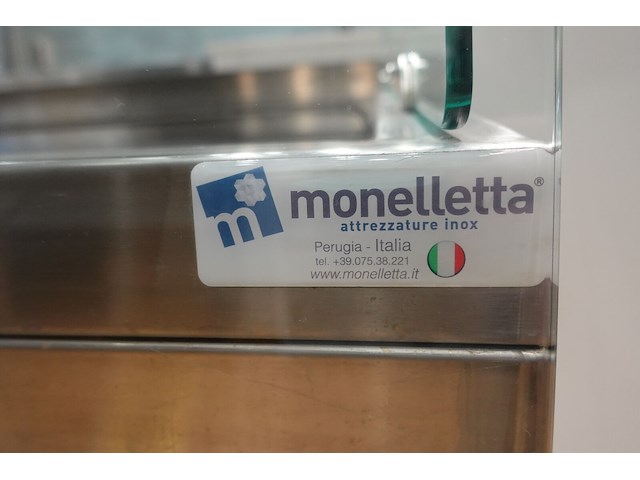 Rvs vitrine koeltoonbank monelletta - afbeelding 6 van  7
