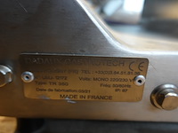 Rvs vleessnijmachine dadaux - afbeelding 2 van  2