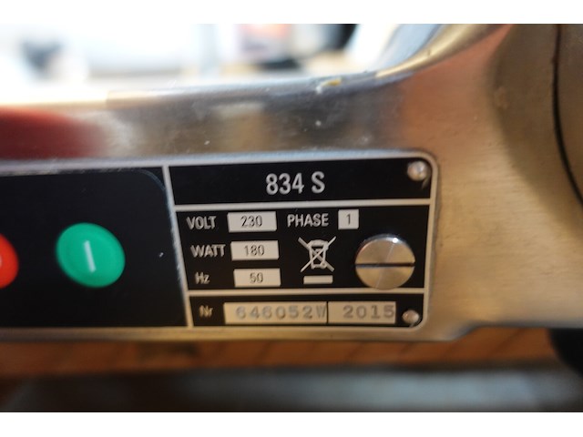 Rvs vleessnijmachine deko - afbeelding 4 van  4