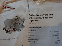 Rvs vleessnijmachine diamond - afbeelding 3 van  3