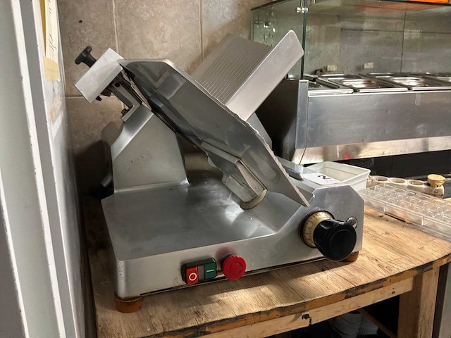Rvs vleessnijmachine - afbeelding 2 van  4