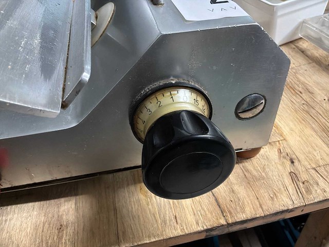 Rvs vleessnijmachine - afbeelding 3 van  4