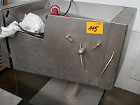 Rvs vleesverwerkingsmachine ruhle - afbeelding 1 van  4
