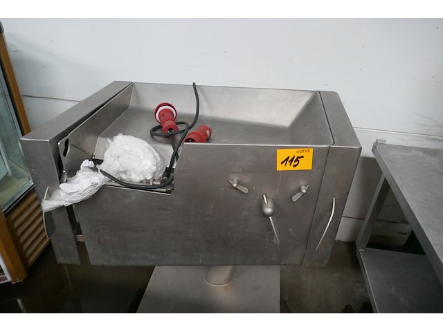 Rvs vleesverwerkingsmachine ruhle - afbeelding 2 van  4