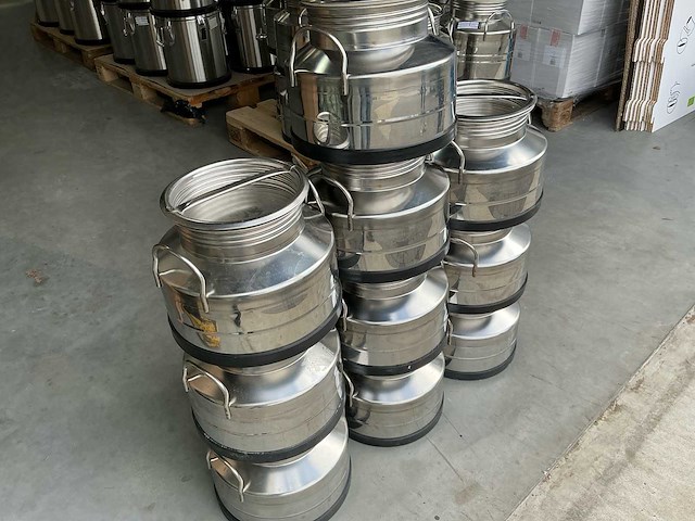 Rvs voedselcontainer 10l overige keukenbenodigdheden (10x) - afbeelding 2 van  5