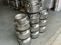 Rvs voedselcontainer 10l overige keukenbenodigdheden (10x) - afbeelding 2 van  5