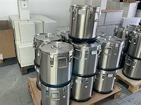 Rvs voedselcontainer 20l overige keukenbenodigdheden (7x) - afbeelding 2 van  4