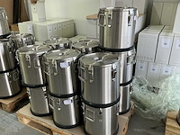 Rvs voedselcontainer 20l overige keukenbenodigdheden (7x) - afbeelding 2 van  5