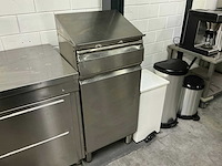 Rvs voorraad tafel - afbeelding 1 van  3