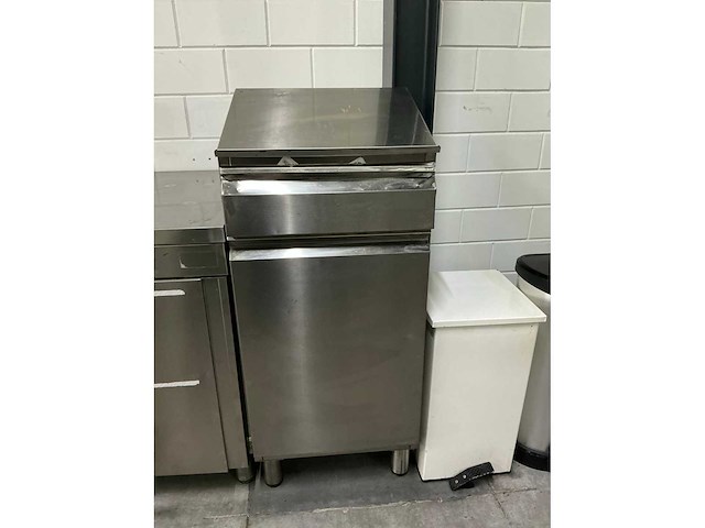 Rvs voorraad tafel - afbeelding 2 van  3